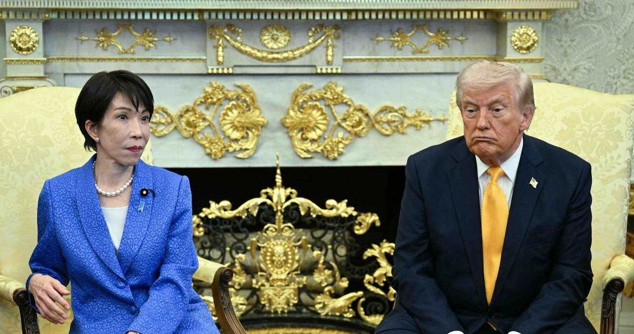 Premier Japonii zaniemówiła po żarcie Trumpa. Niezręczna sytuacja w Gabinecie Owalnym