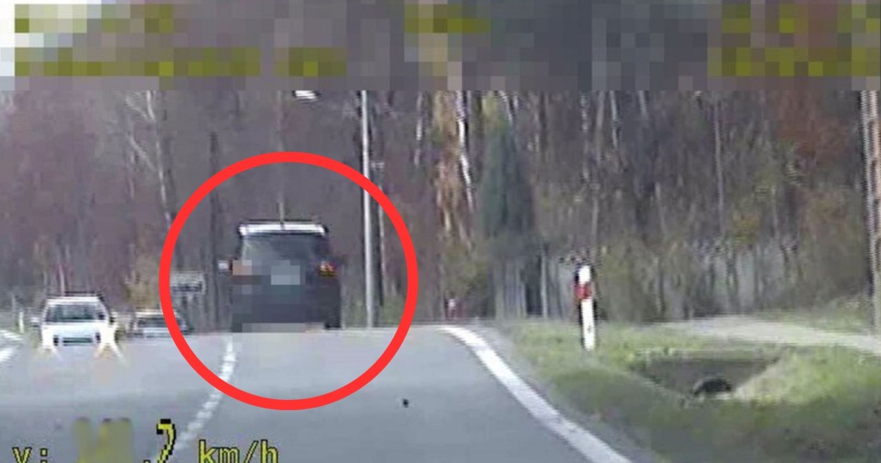5 tys. zł mandatu i 15 pkt karnych dla kierowcy forda. Policjanci nie mieli litości