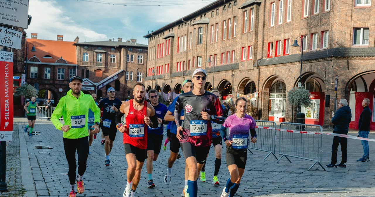 ​Uczestnicy Silesia Marathonu przebiegli przez cztery miasta. Padł rekord trasy