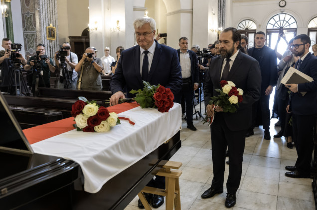 Ukraińcy pożegnali „wielkiego syna narodu polskiego”. Zabili go Rosjanie