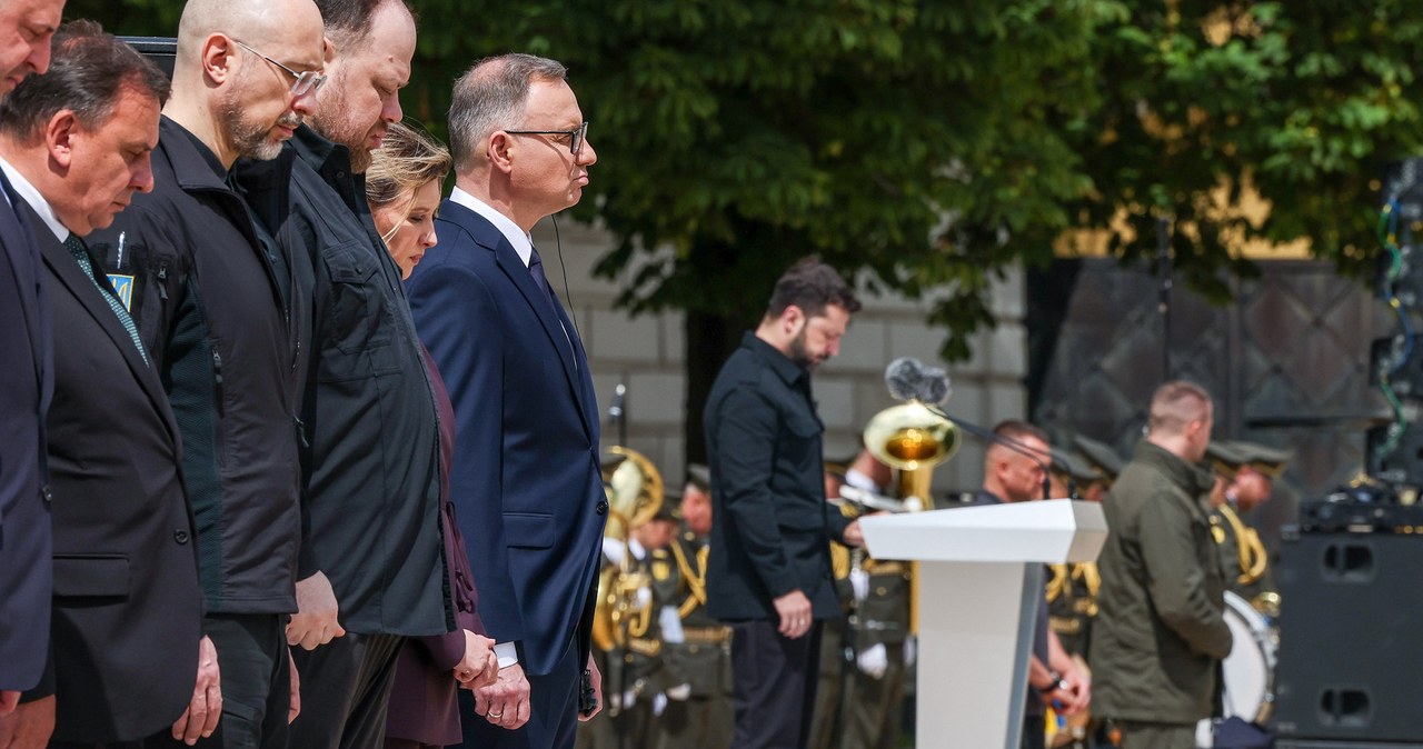 Andrzej Duda odznaczony w Kijowie. "Wybitne osobiste zasługi"