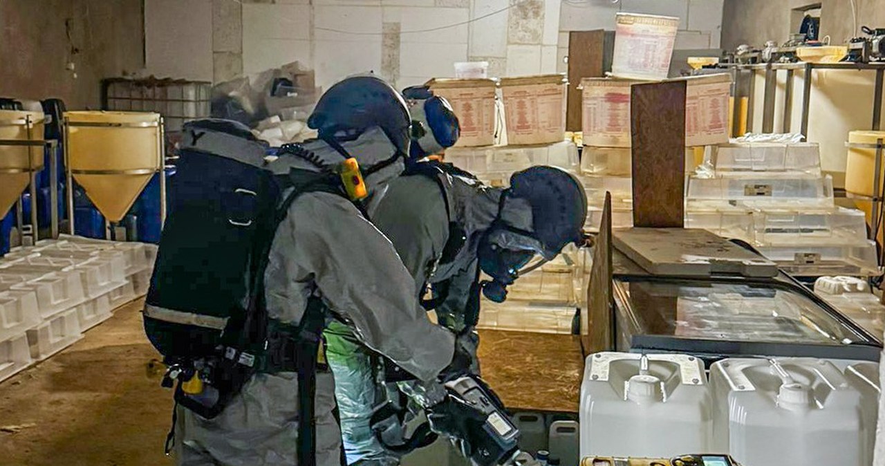 CBŚP w akcji. Zlikwidowano nielegalne laboratorium