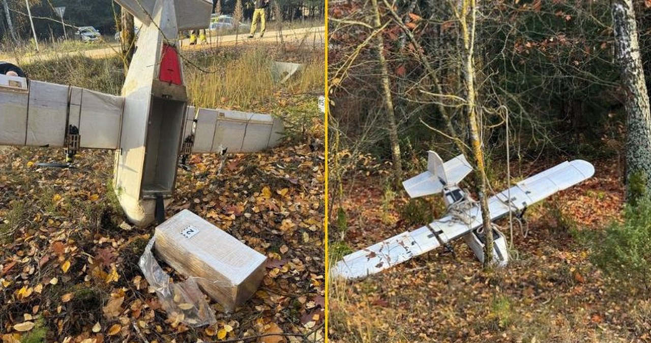 Kolejny dron z Białorusi przechwycony przez służby. Nowy sposób przemytników