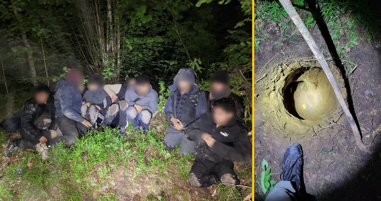 Migranci wykopali tunel, aby przekroczyć granicę. Akcja litewskich pograniczników