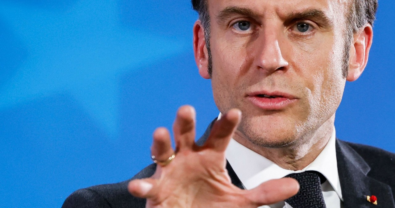 "Pojawią się nowe groźby". Macron mówi o strategii USA i proponuje rozwiązanie