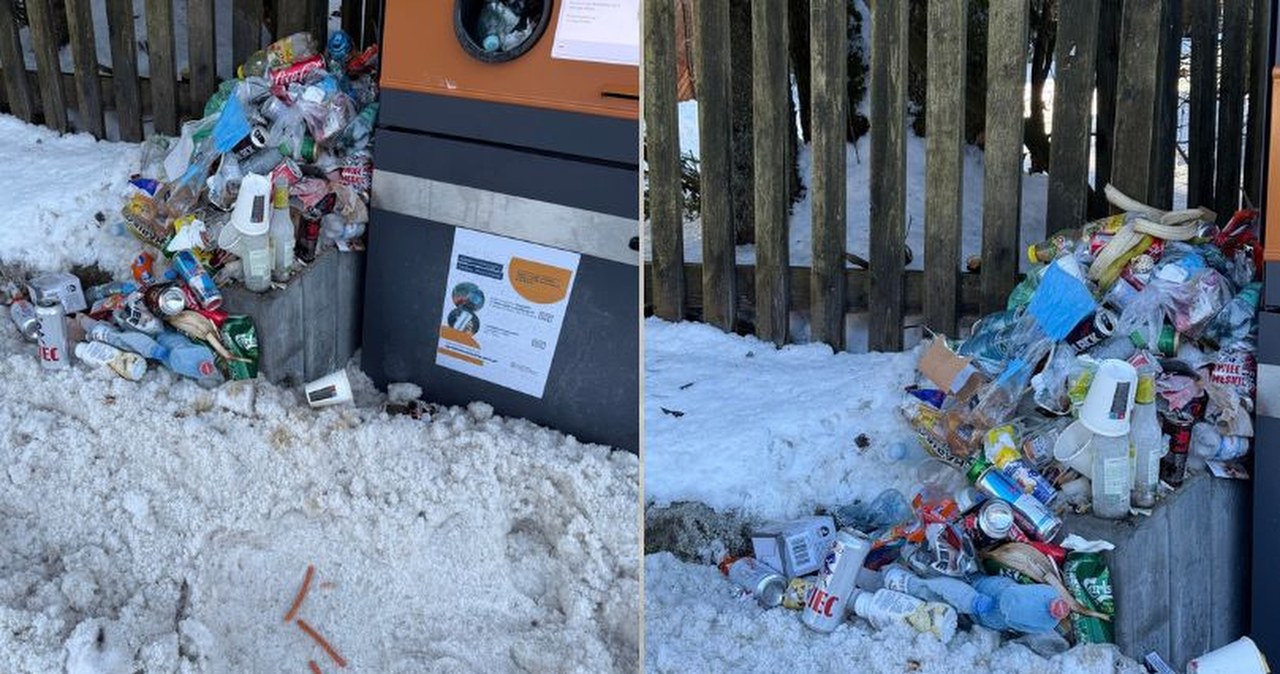 Śmieci i kabanosy na szlaku w Kuźnicach. Pilny apel TPN