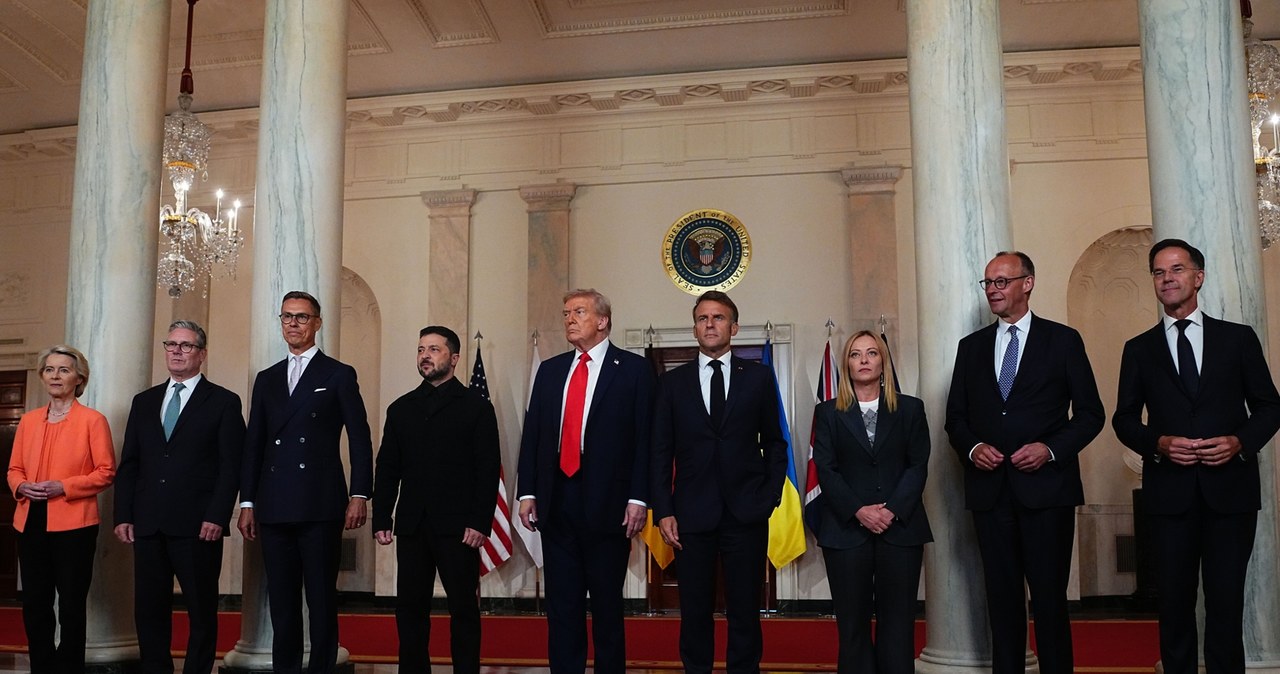 Europejscy przywódcy u Trumpa: Przerwane spotkanie i telefon do Putina