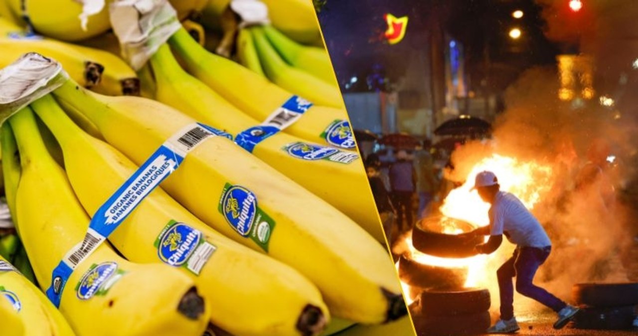 Producent bananów Chiquita zwalnia tysiące! Panama w ogniu protestów