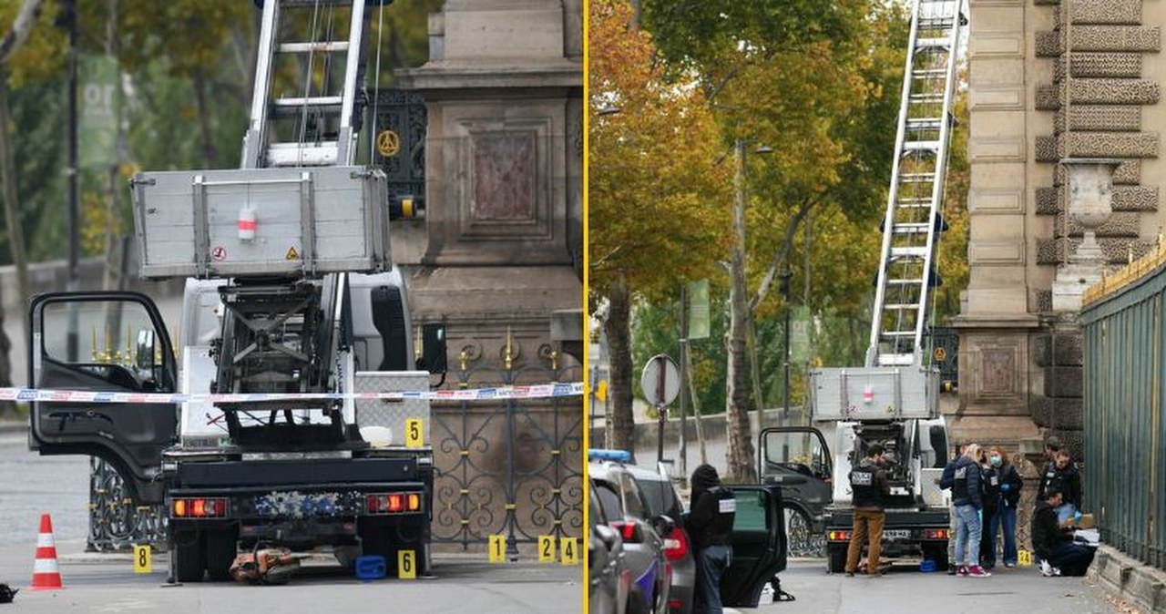 Użyli ciężarówki z podnośnikiem. Nowe fakty ws. zuchwałej kradzieży w Luwrze