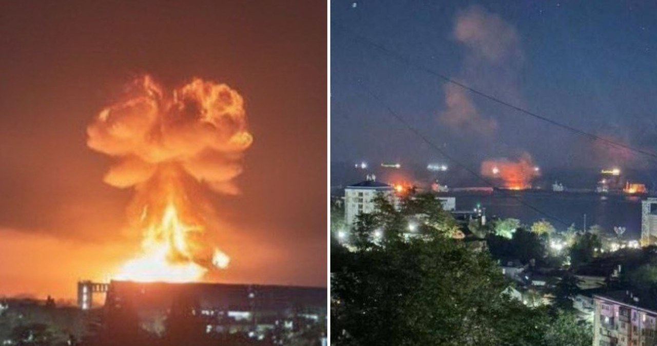 Ukraina przeszła do ataku. Rosyjski tankowiec w ogniu