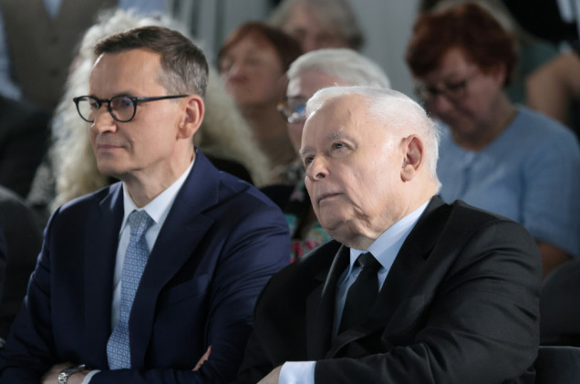 Napięcie w PiS. Członkowie stowarzyszenia Morawieckiego napisali list do Kaczyńskiego