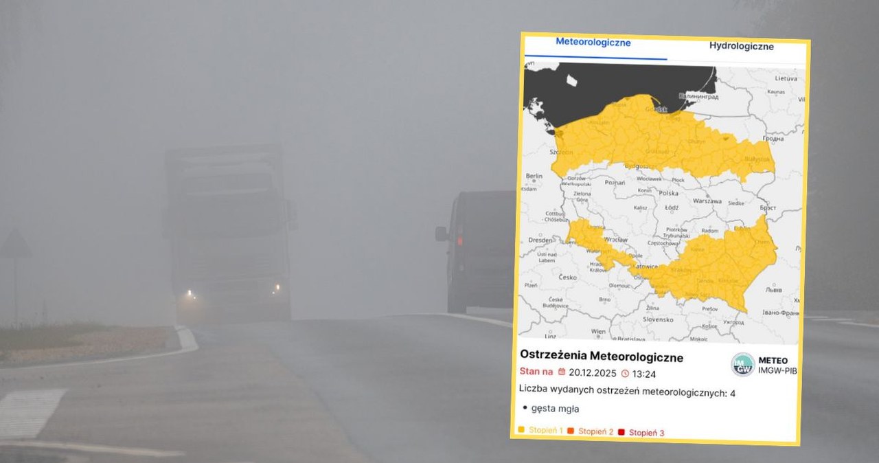 Niebezpiecznej pogody ciąg dalszy. Ostrzeżenia dla 14 województw