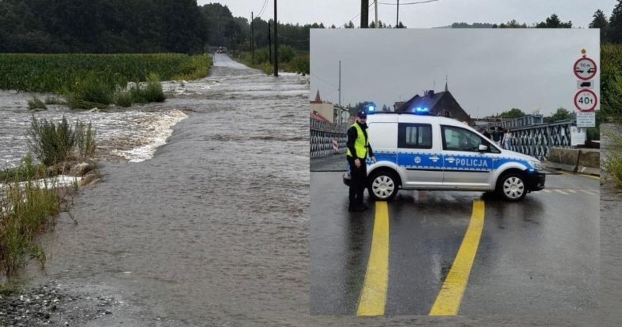 Zalane drogi, przerwany wał. Niż genueński nad Polską