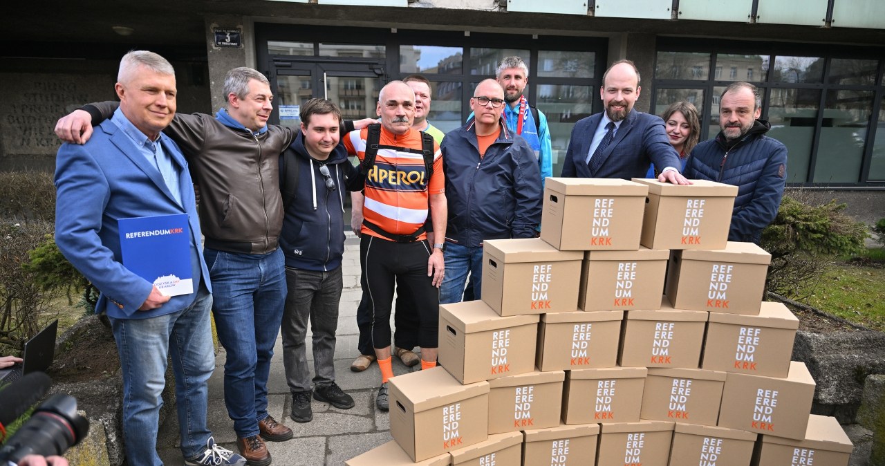 "Próba sabotażu". ​Inicjatorzy referendum w Krakowie zawiadomili prokuraturę