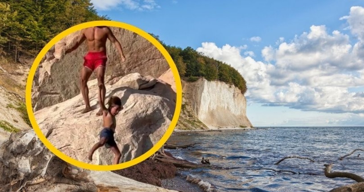 Influencer zrzuca syna z klifu! Kontrowersyjny film robi furorę w sieci