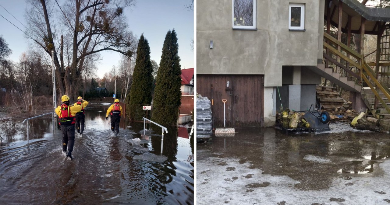 Podtopienia na Mazowszu. Zalane piwnice, podwórka i garaże