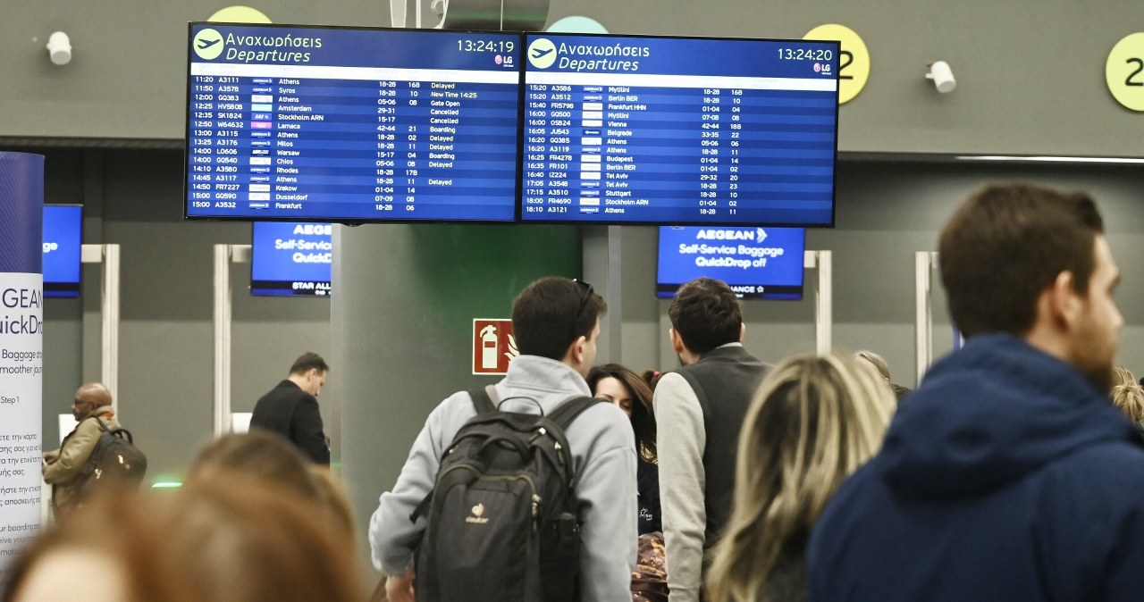 Chaos na greckich lotniskach. Co się stało?
