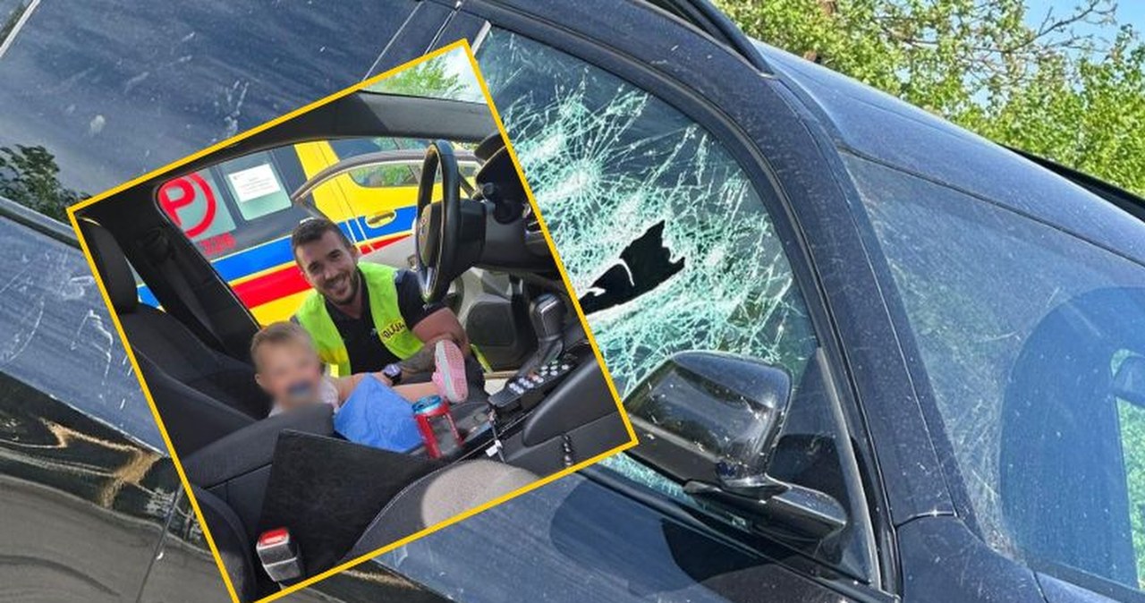 Dziecko zamknięte w rozgrzanym aucie. "Nie reagowało na wołanie"