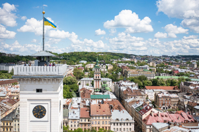 Zamiast Centrum Kultury Polskiej w centrum Lwowa stoi „budynek widmo”