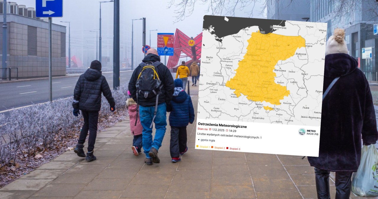 "Zgniły wyż" nad Polską. Ostrzeżenia dla 12 województw