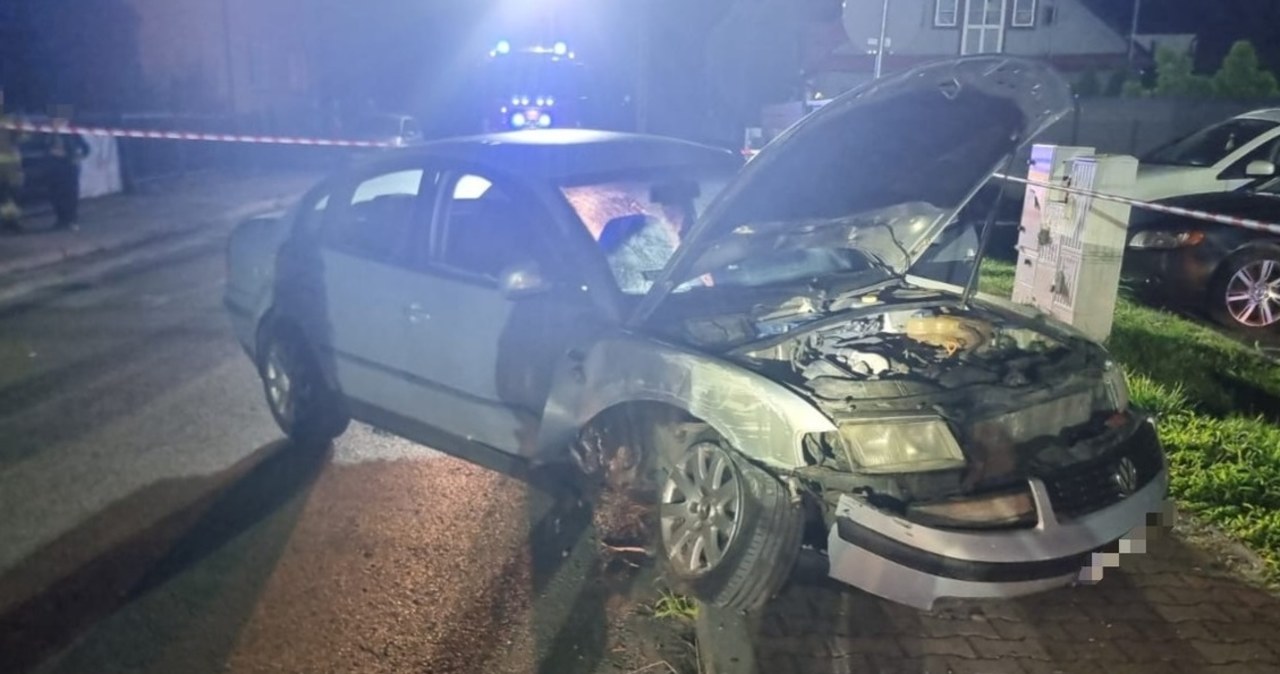 13-letni wnuczek kierował autem babci. Kiepski finał