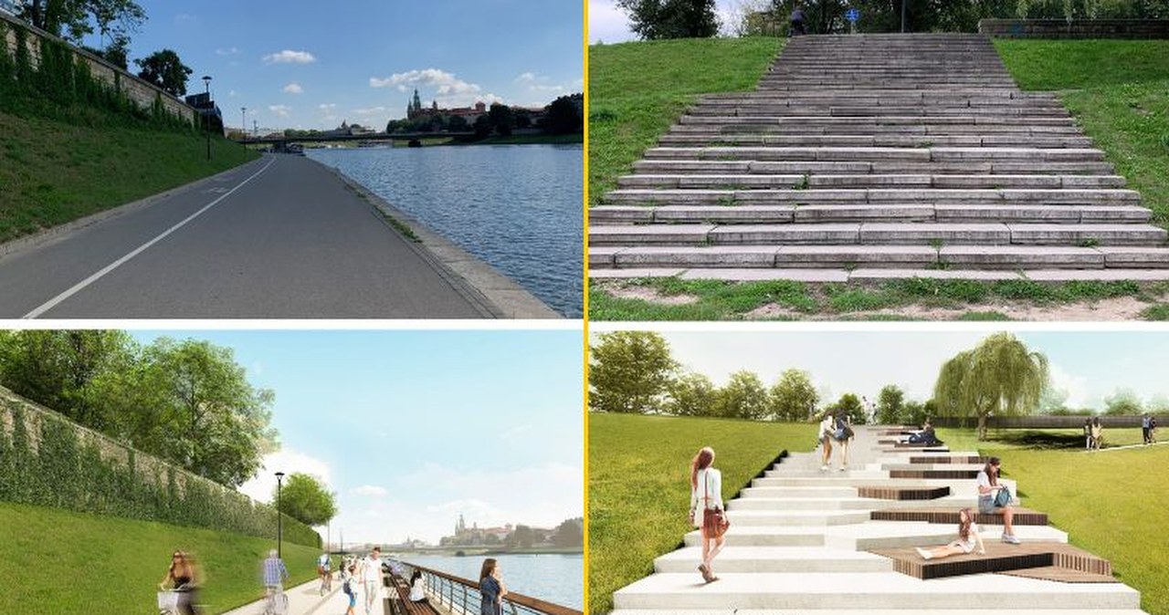 Prezydent Miszalski ogłasza. Bulwary Wiślane w Krakowie przejdą metamorfozę