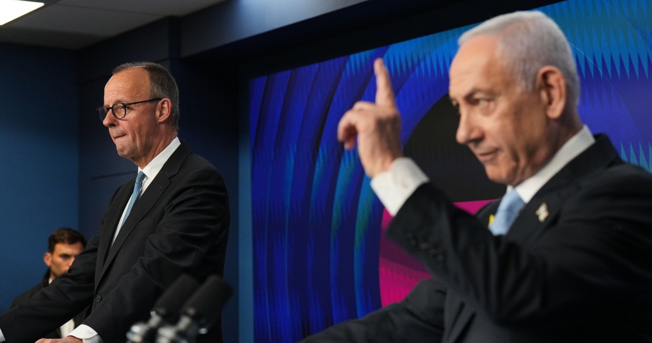 "Nie będzie państwa palestyńskiego". Kanclerz Niemiec w Izraelu