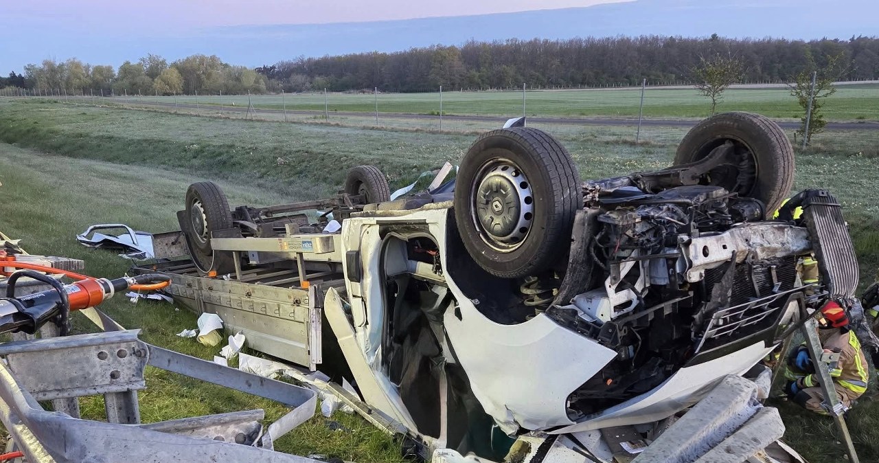 ​Tragiczny wypadek na autostradzie A2. Nie żyje jedna osoba