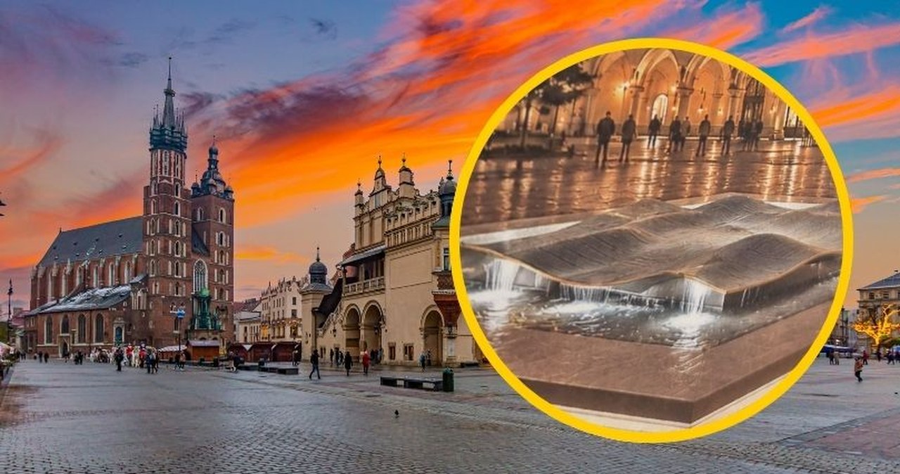 Tak będzie wyglądać nowa fontanna na rynku w Krakowie. Rozstrzygnięto konkurs [ZDJĘCIA]