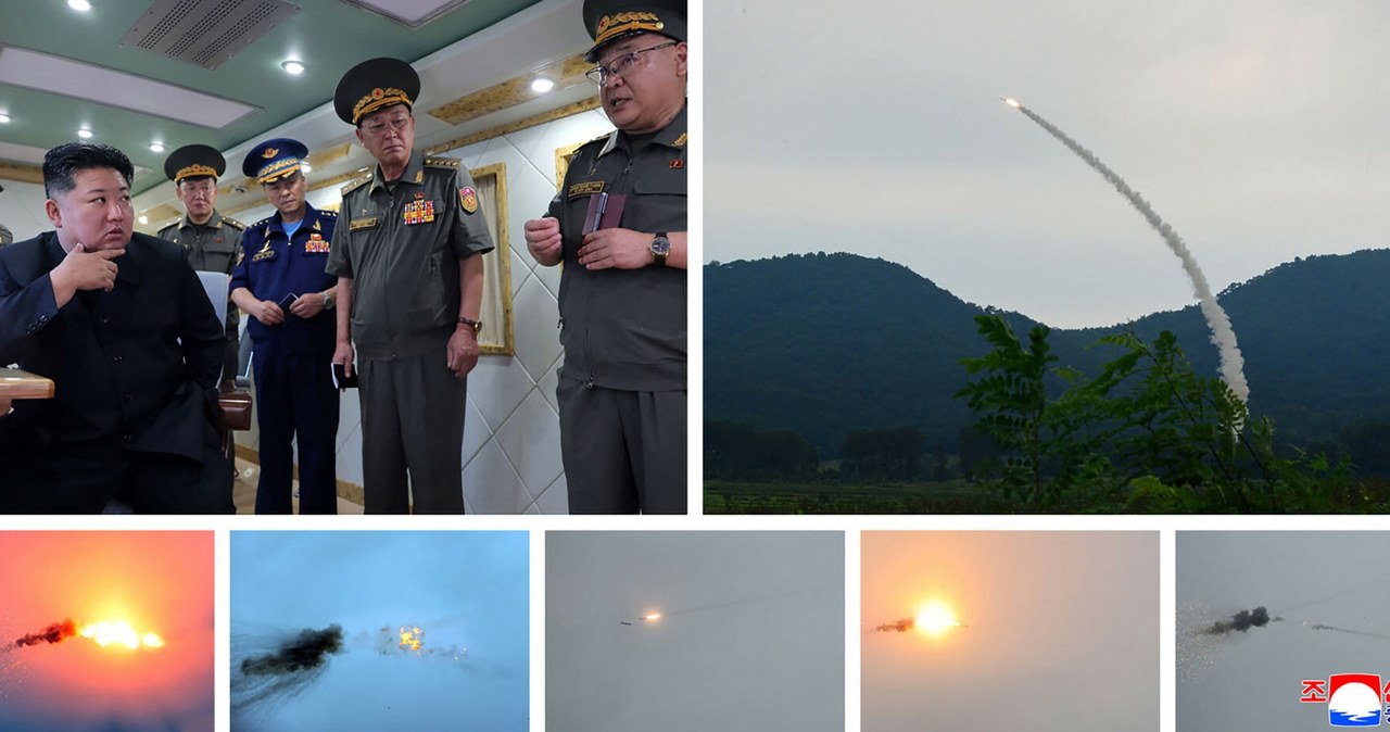 Kim Dzong Un testuje nowe rakiety